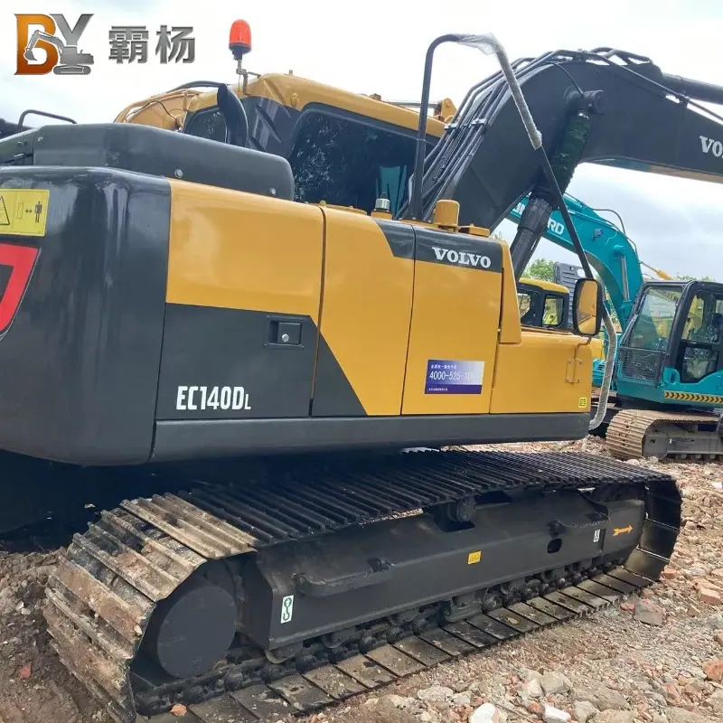Used VOLVO EC140 Medium Hydraulic Crawler Excavator for Construction (