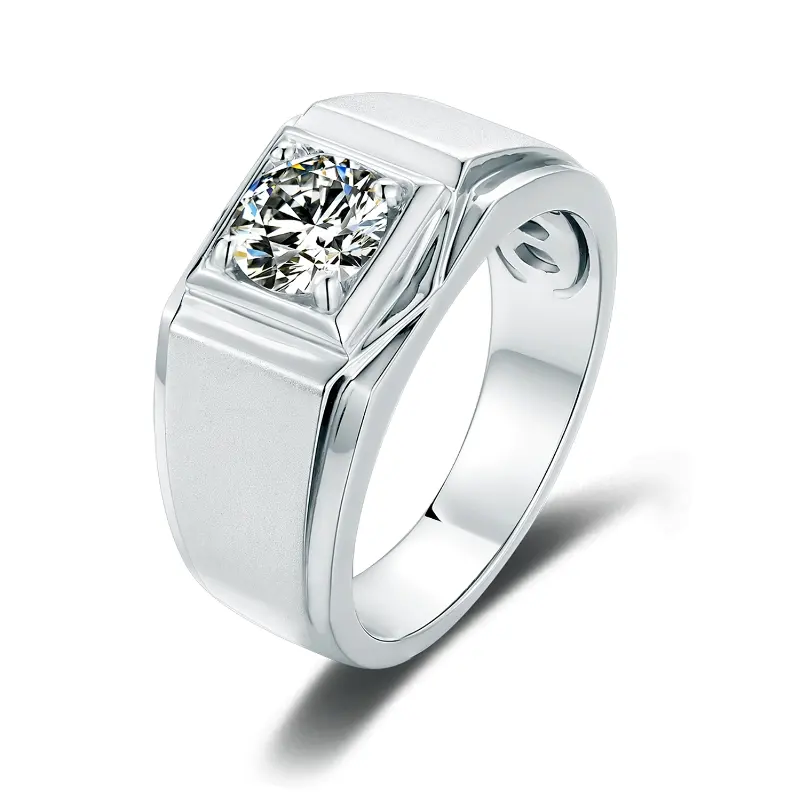 V S925 Solitaire moissanite ring