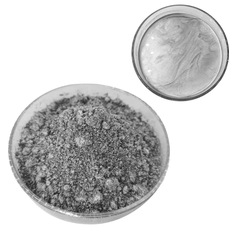 resin-coated aluminum paste pigment