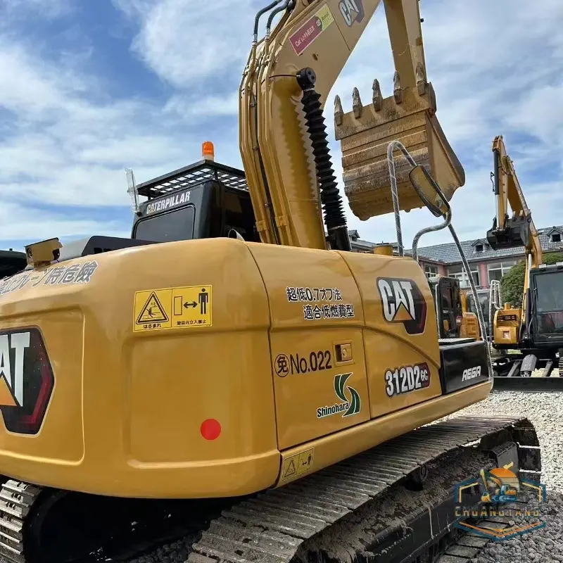 Excavadora CATERPILLAR 312D original usada