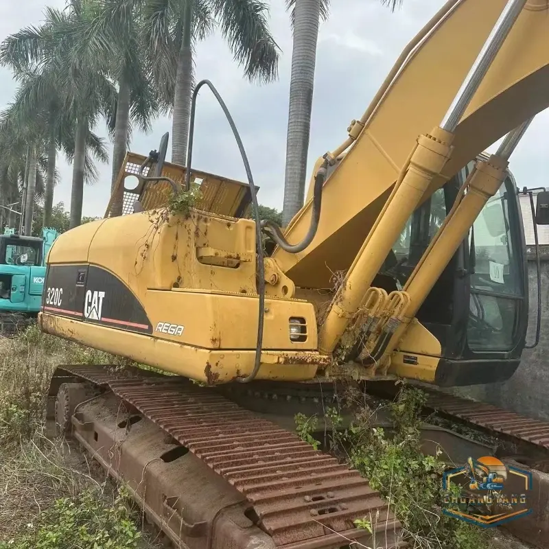 Used Origianl CATERPILLAR 320C Excavator