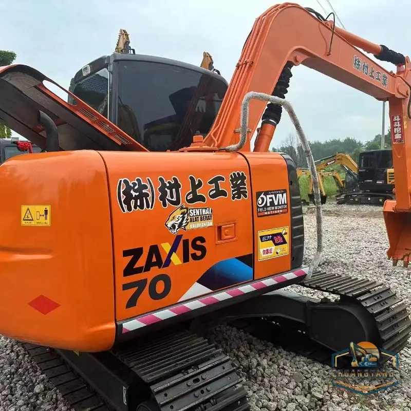 Used Origianl HITACHI 70 Mini Excavator