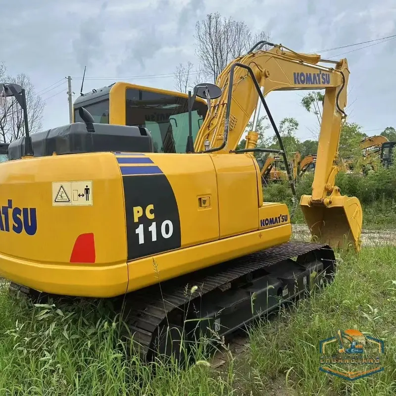 Used Origianl Komatsu PC110-8 Mini Excavator