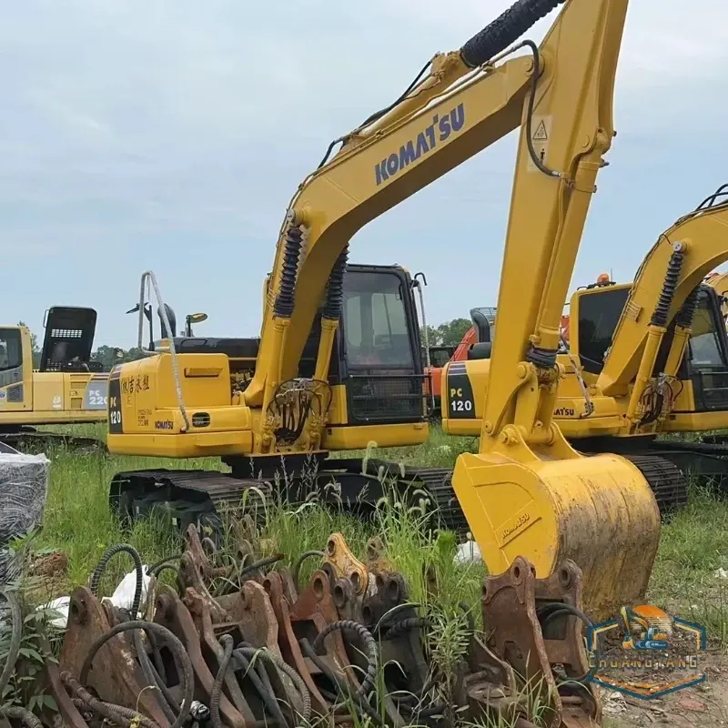 Used Origianl Komatsu PC120-8 Mini Excavator