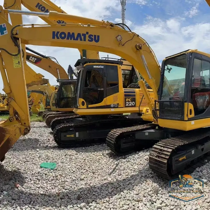 Used Origianl Komatsu PC130-7 Mini Excavator