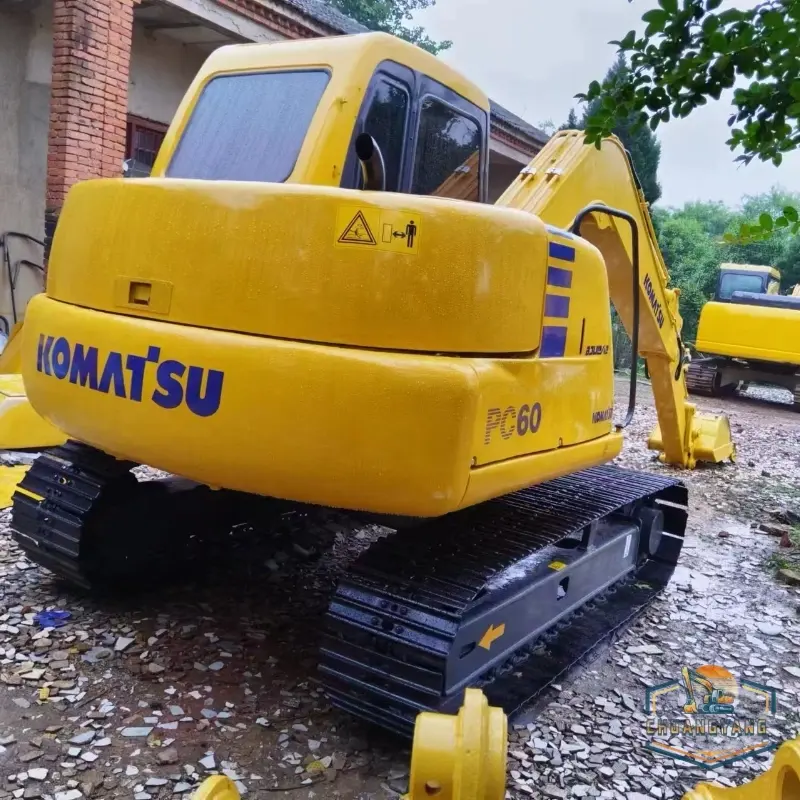 Used Origianl Komatsu PC60 Mini Excavator