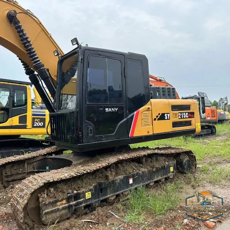 Used Origianl SANY 215 Excavator