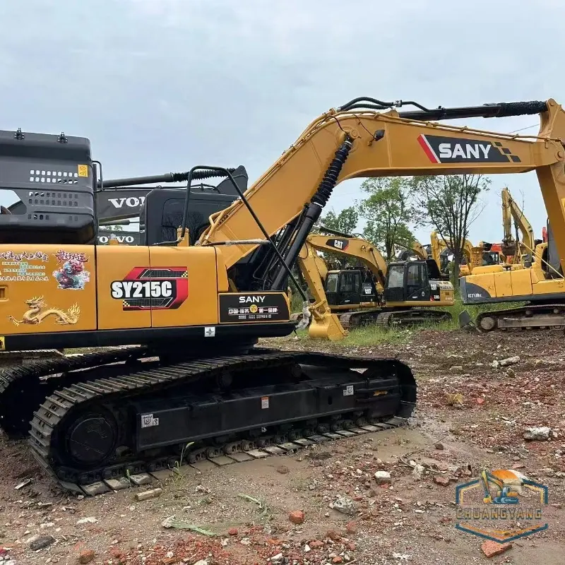 Used Origianl SANY 215 Excavator