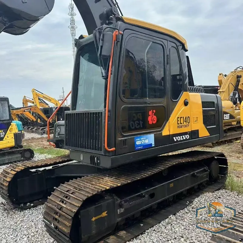 Used Origianl VOLVO 140B Mini Excavator