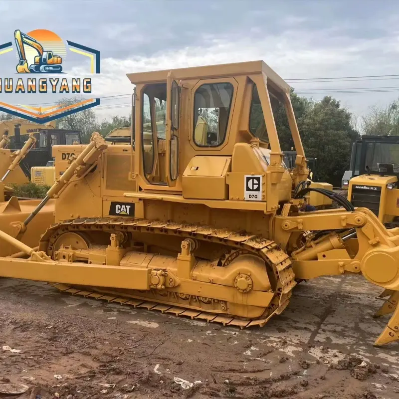 Le Bulldozer Caterpillar D7G : Une Légende du Terrassement () Le Bulldozer Caterpillar D7G : Une Légende du Terrassement