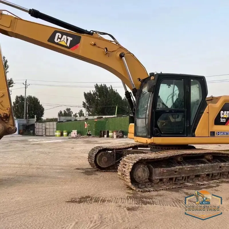 Used Origianl CATERPILLAR 323GC Excavator