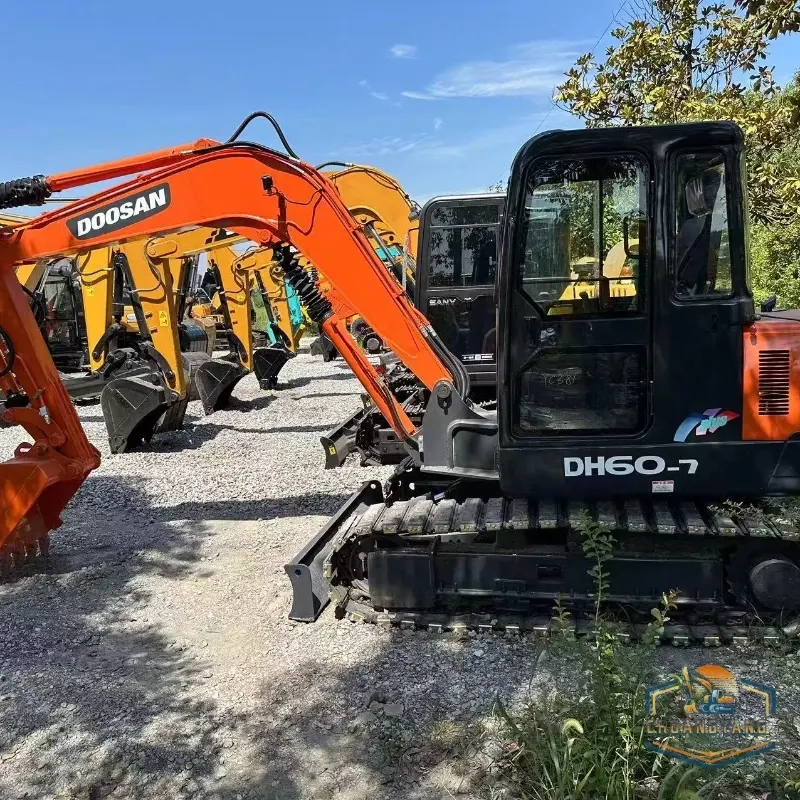 Used Origianl DOOSAN DH60 Mini Excavator