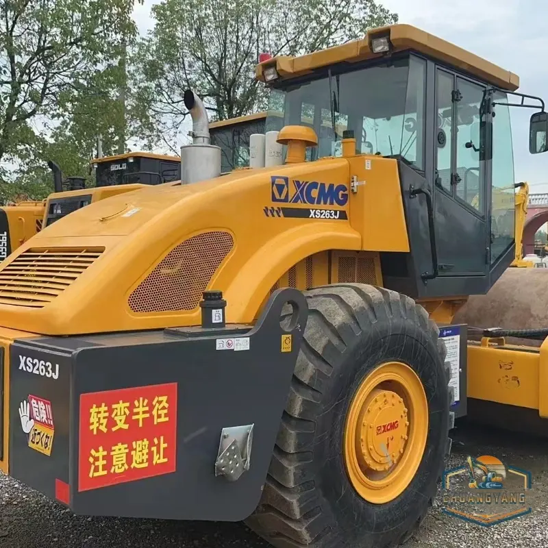 Used Origianl XCMG XS263J road roller