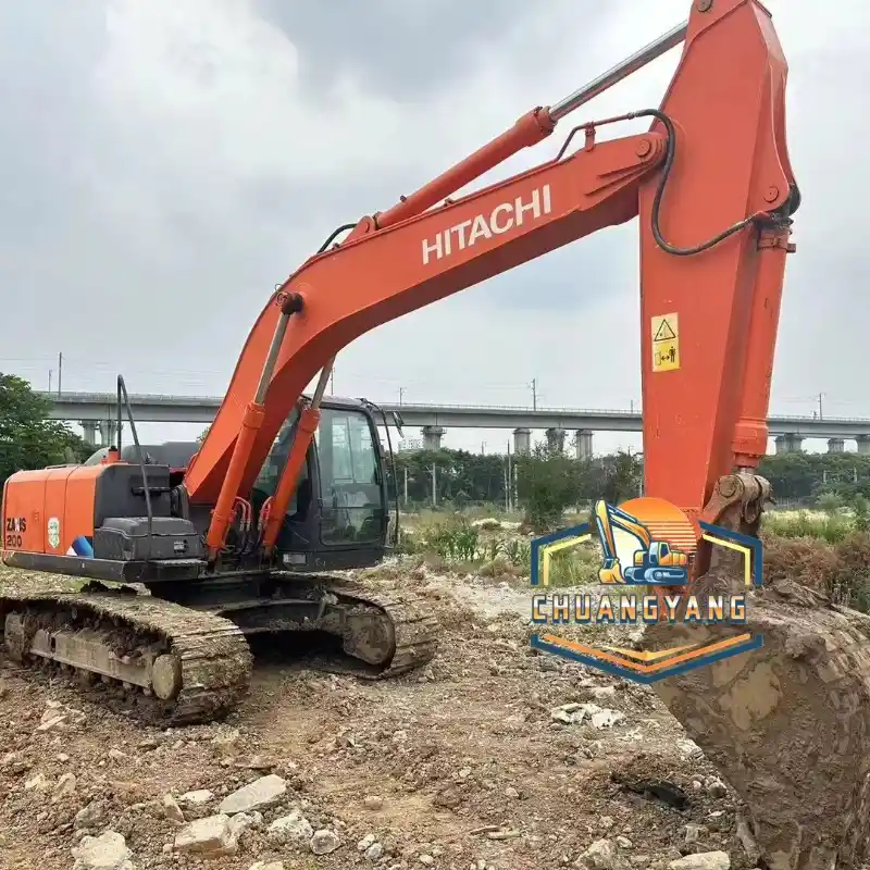 Used Original HITACHI 200-5A Excavator (1)