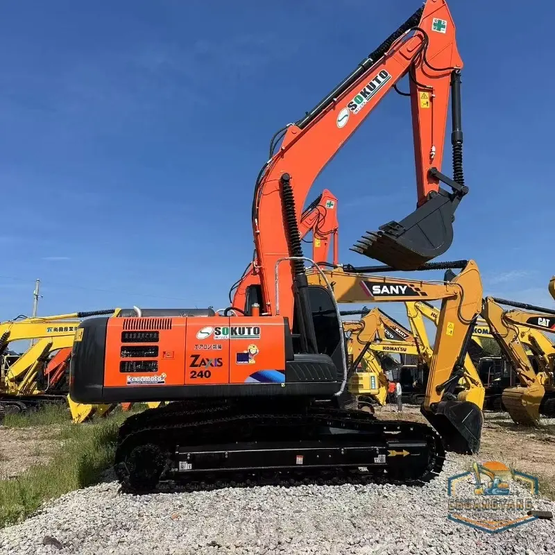 Used Original HITACHI 240-3 Excavator