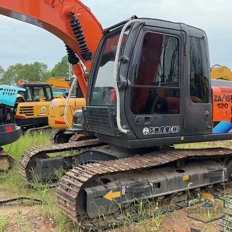 Used Original HITACHI ZX120 Mini Excavator