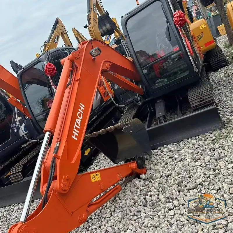 Used Original HITACHI ZX60 Mini Excavator