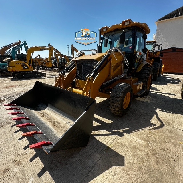 Used Original CAT 420F Wheel Loader