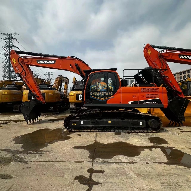 used Doosan excavator