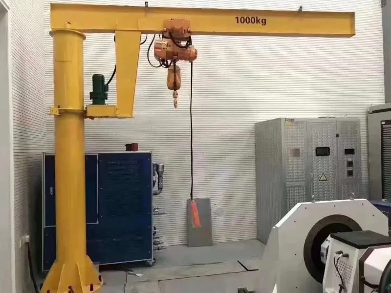 Bridge Crane With Rotating Suspension Beam