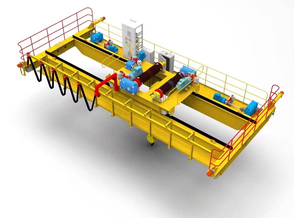 Double girder overhead crane