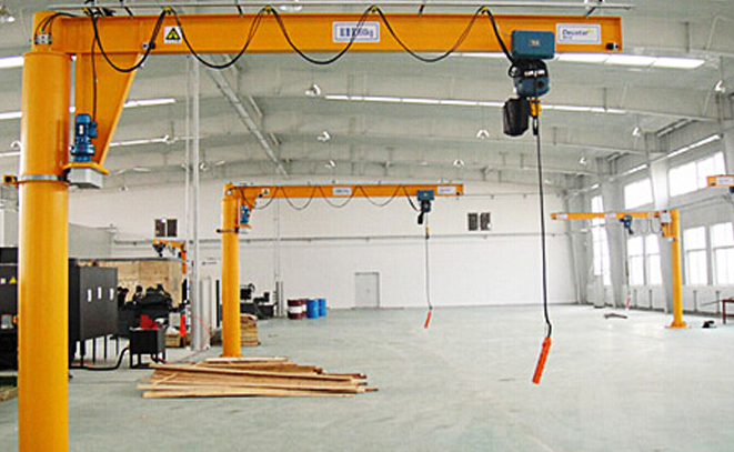 BZ-Type Pillar-Mounted Jib Crane