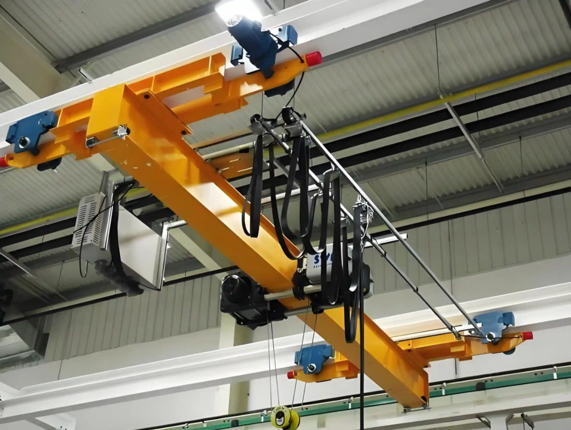 Guindaste elétrico de viga única com suspensão LX