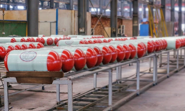 Type 2 CNG cylinders