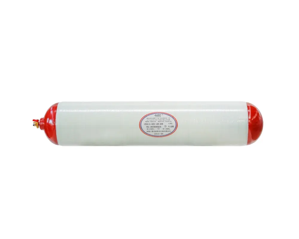 Cilindro de GNC tipo 2 356 120 envolto em fibra de carbono