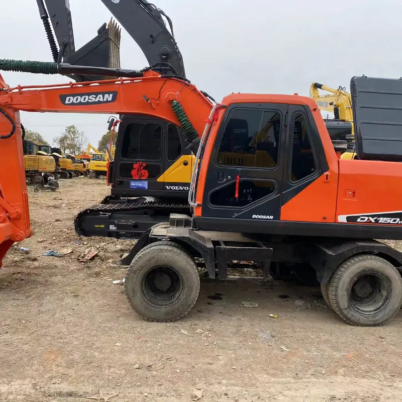 Original Korea Doosan Wheel Excavator