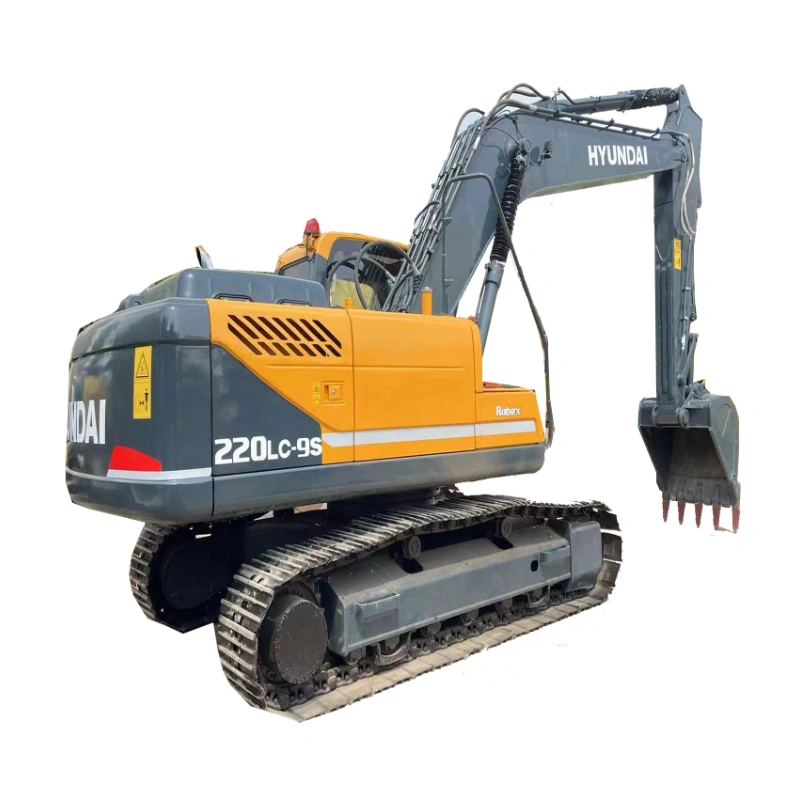 Reliable Hyundai 220 Used Crawler Excavator