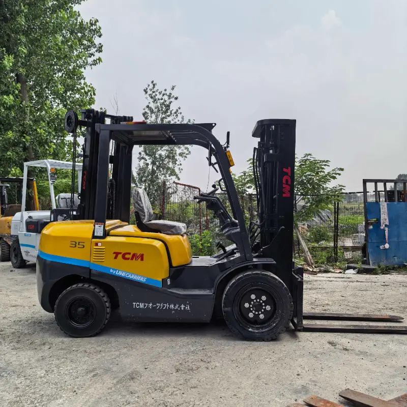 Second-hand TCM 3.5t Forklift, Warehouse Material Handling Equipment
