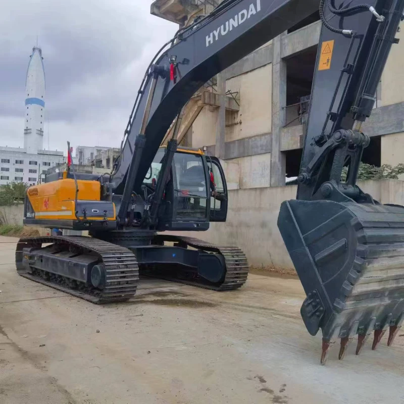 Used Hyundai 305 hydraulic crawler excavator