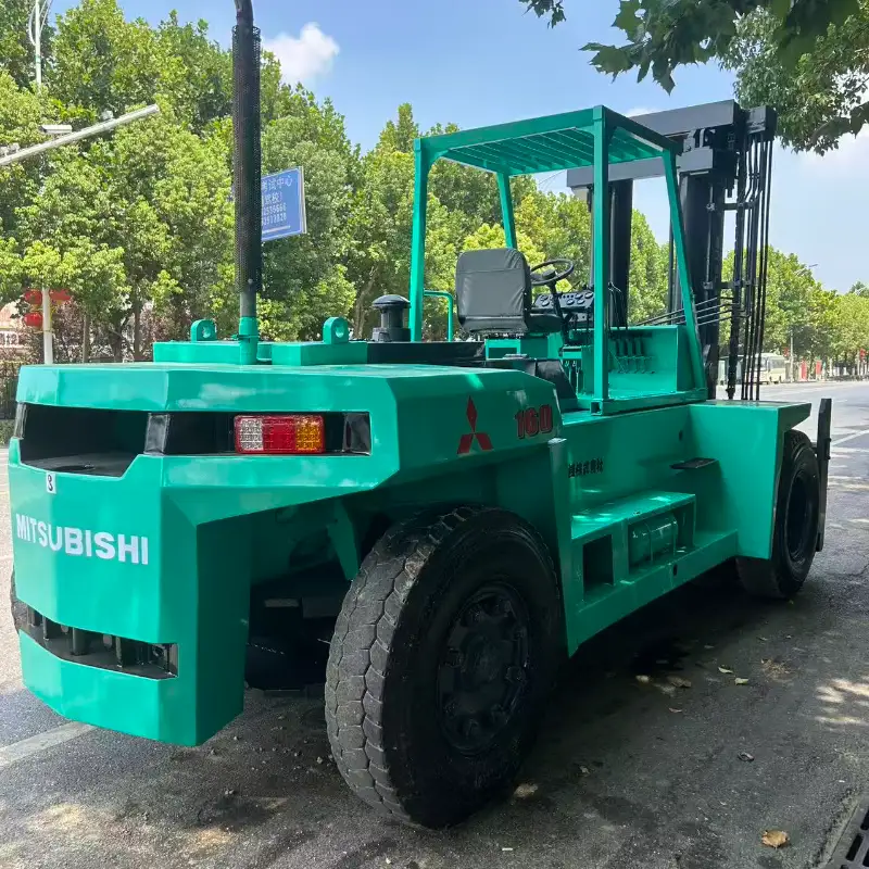 Used Mitsubishi 16T Heavy Diesel Counterbalance Forklift