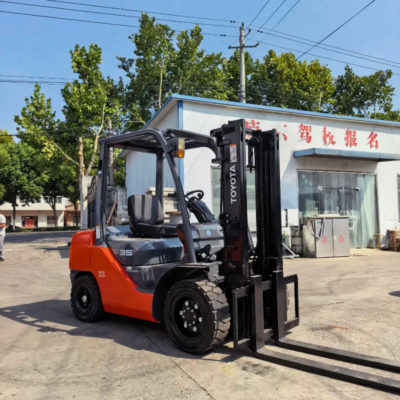 Used Toyota 8F 3.5 Ton Gasoline Forklift