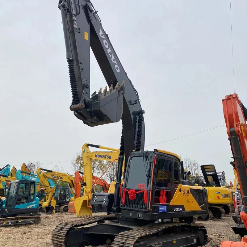 Used Volvo EC240 Crawler Excavator used Hydraulic Digger For Export