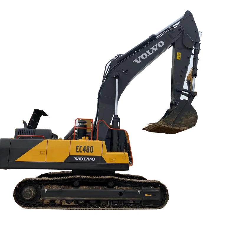 Used Volvo EC480 Crawler Excavator Used Hydraulic Digger For Export