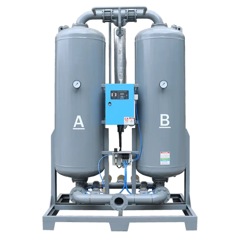 Sécheur à adsorption par régénération de micro-chaleur de 60 mètres cubes