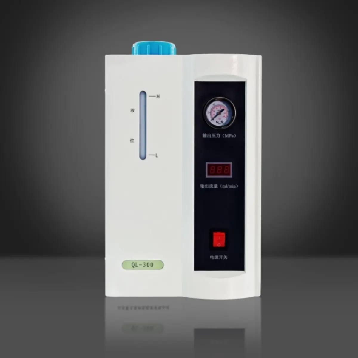 QL-300 Industrial Hydrogen Production Equipment300mlMinH2 Hydrogen Generator PEM Technology