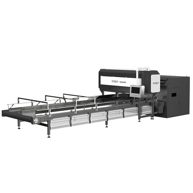 APEX AI High Speed Optical PP Bottle Sorter Side View