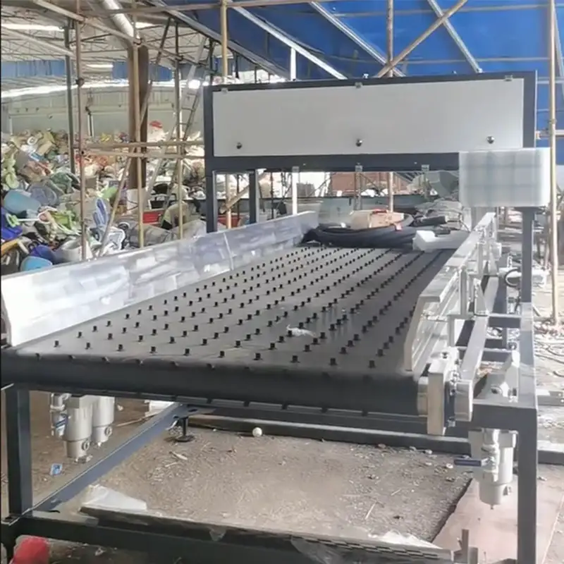installation site case for APEX AI vision bottle sorter for Medium PET bottle recycling line
