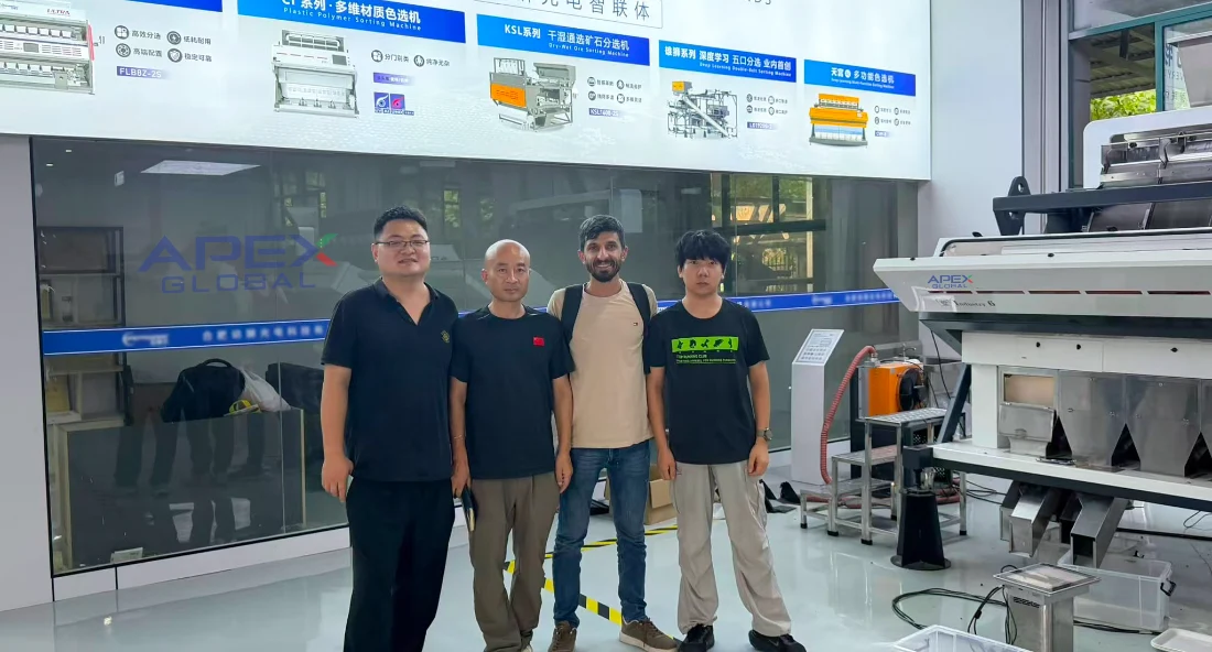 Turkish Distributor Engineer Completed One-Week Technical Training at APEX Sorting