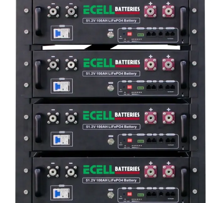 51.2V 100Ah LiFePO4 Battery Manufacturer | High-Performance Energy Storage | ECELL BATTERIES