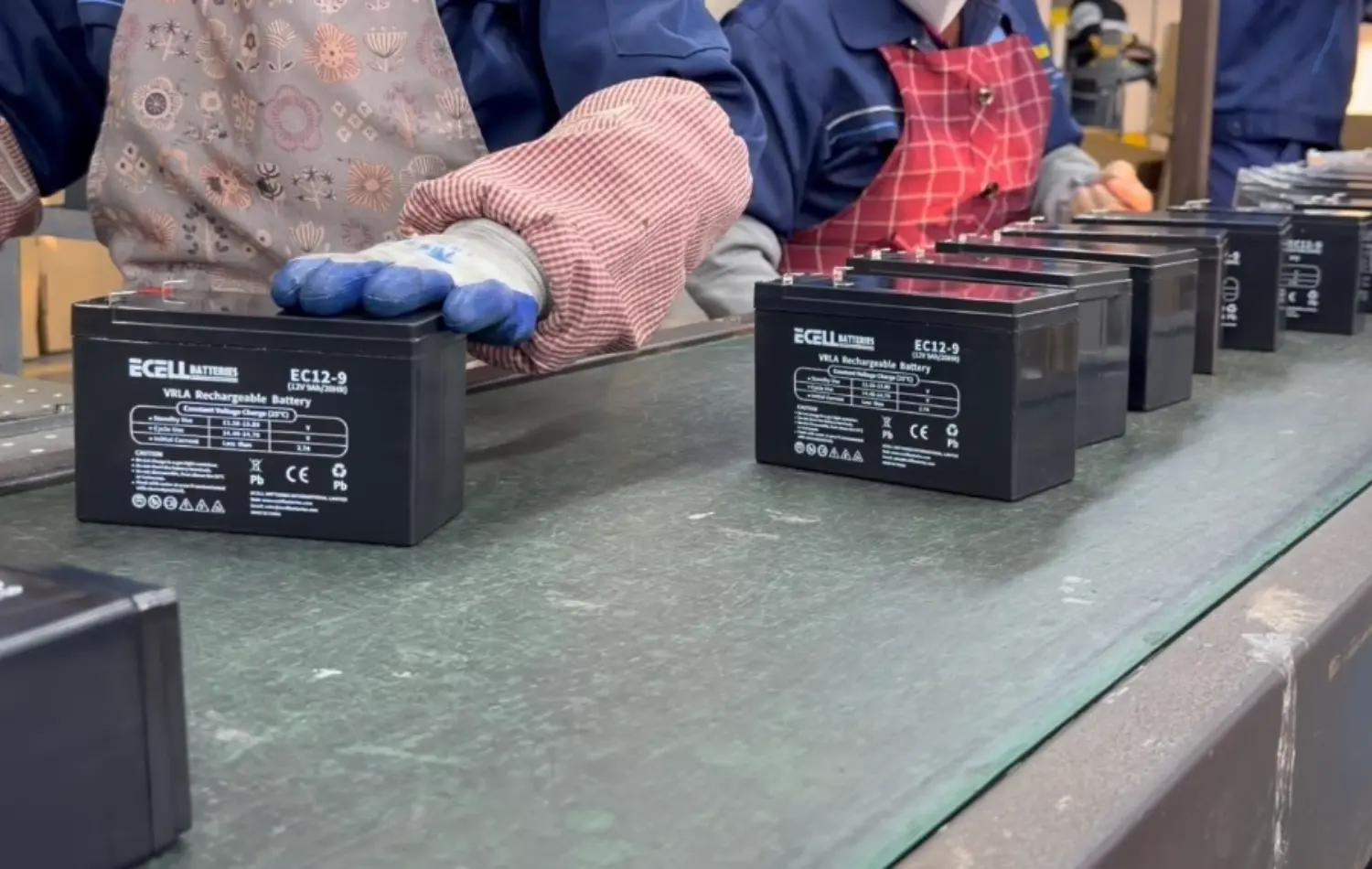 ECELL News | Quality on the Move: Shipping EC12-9 (12V 9Ah) UPS Batteries Exporting.