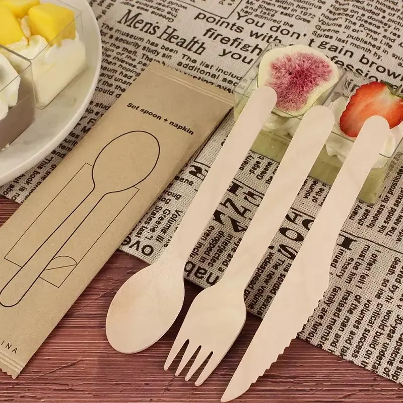wooden cutlery