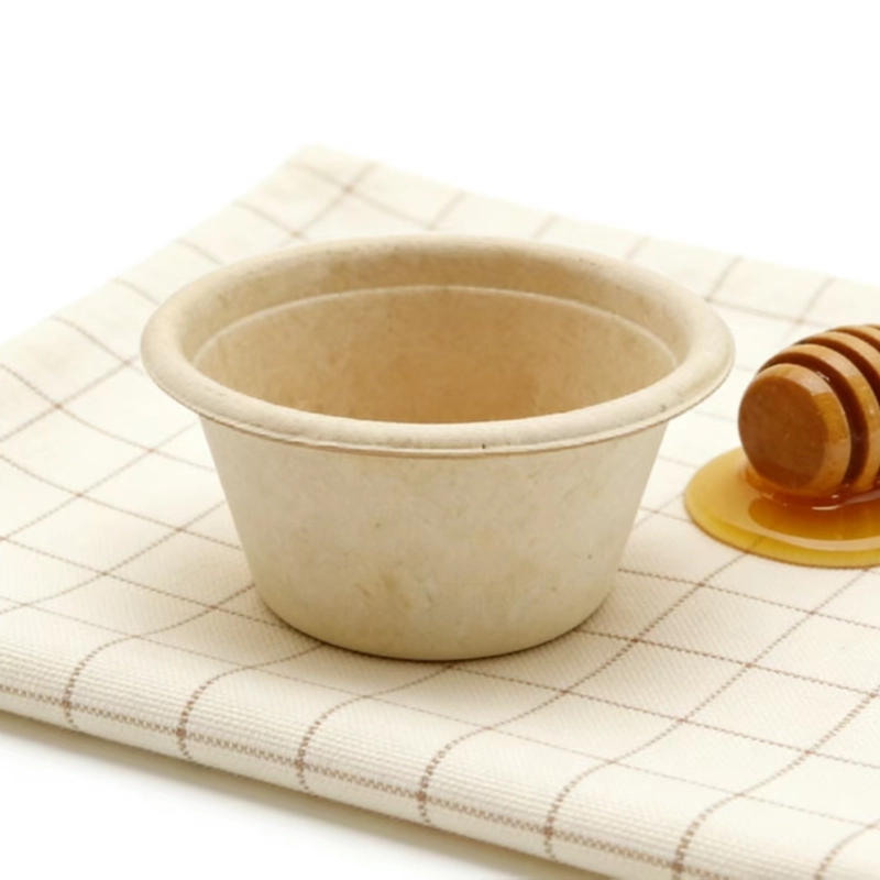 gobelet jetable pour sauce à la canne à sucre1