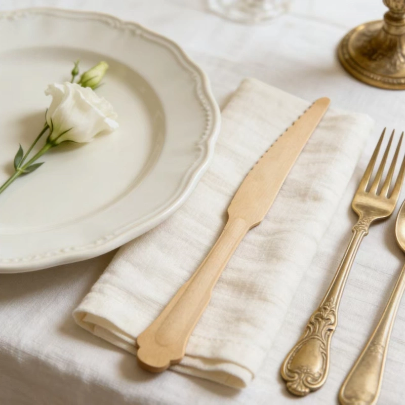 200mm wooden reinforced knife7