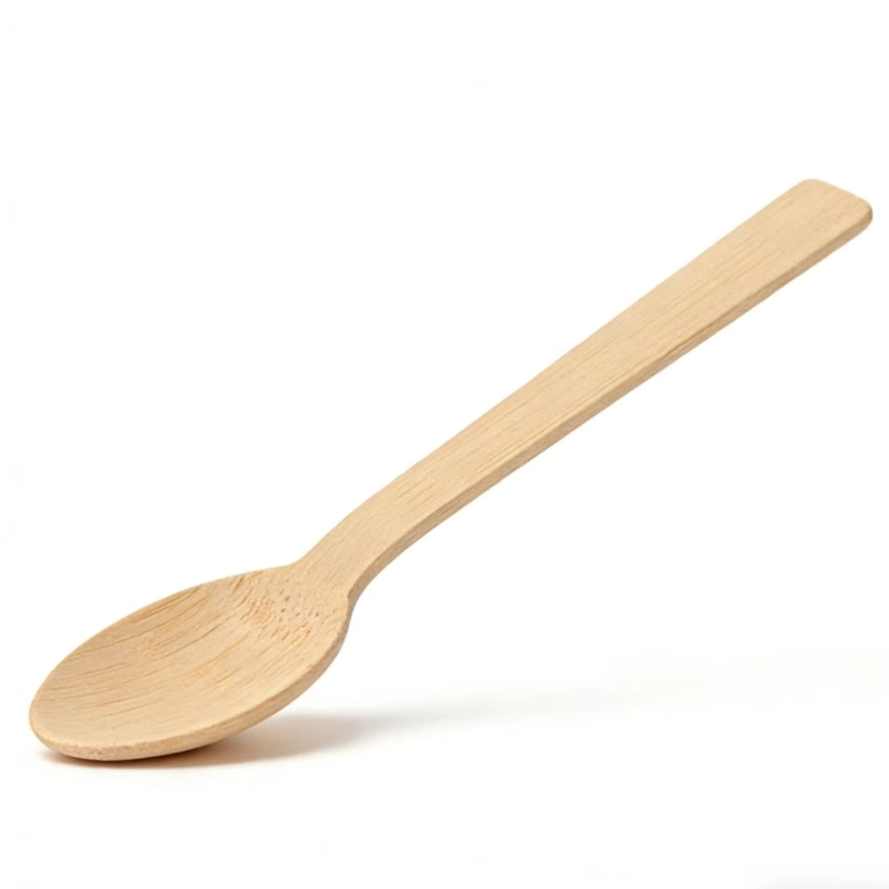 disposable bamboo spoon