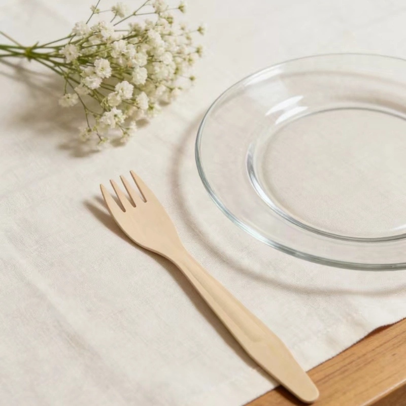 185mm wooden reinforced fork4