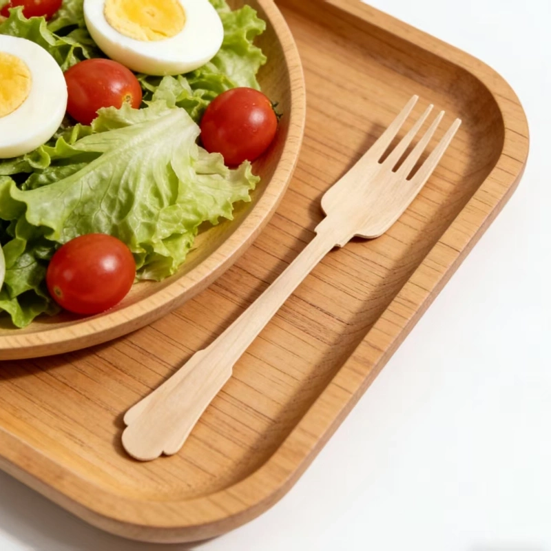 205mm wooden reinforced fork4